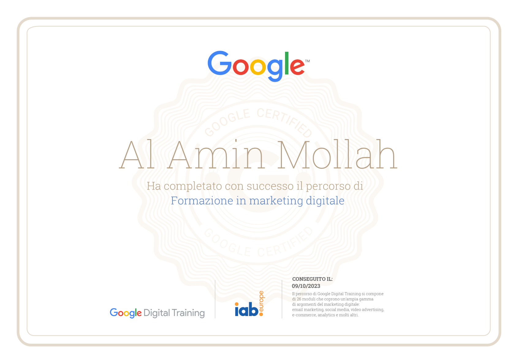 Digital Marketing Training